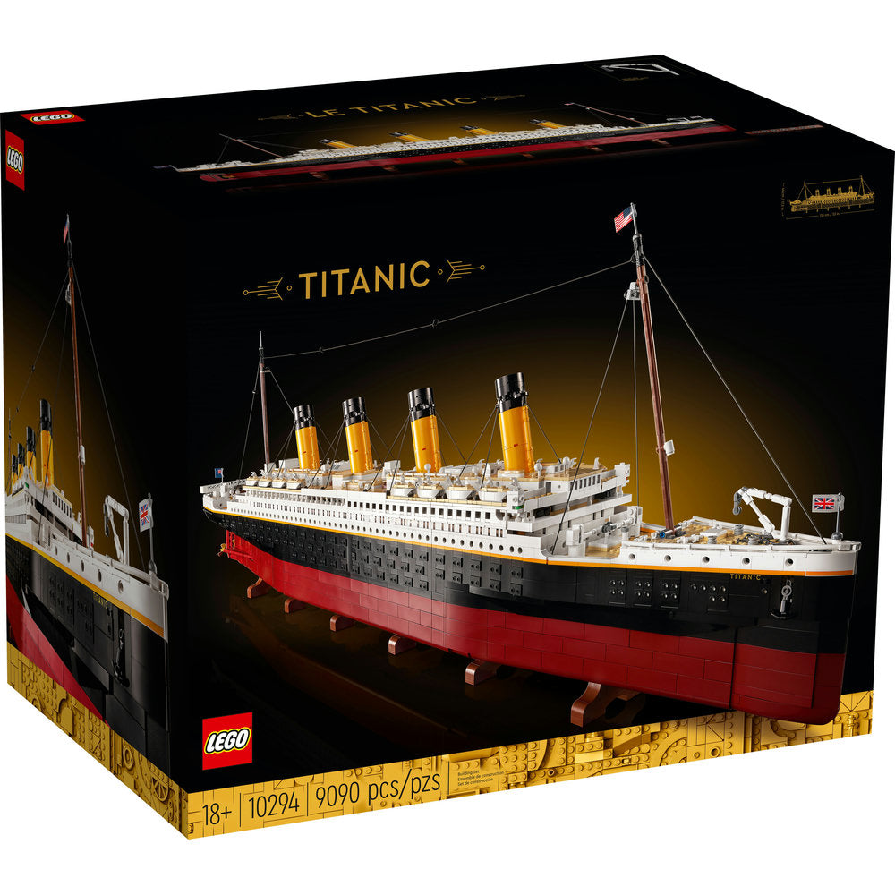 maqueta lego titanic