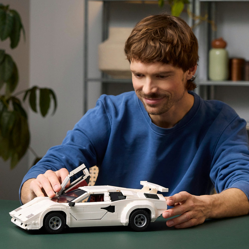 Combo Icons: Lamborghini Countach 5000 Quattrovalvole (10337) y Shelby Cobra 427 S/C (10357)