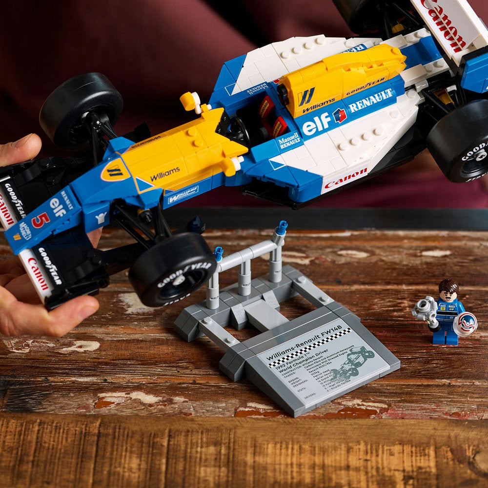 Leyendas del Asfalto: McLaren MP4/4 de Ayrton Senna (10330) + Williams FW14B de Nigel Mansell (10353)