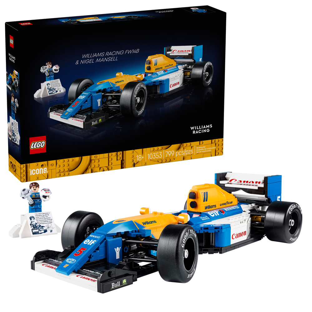 Williams Racing FW14B y Nigel Mansell