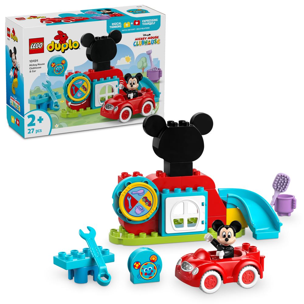 Casa y Coche de Mickey Mouse