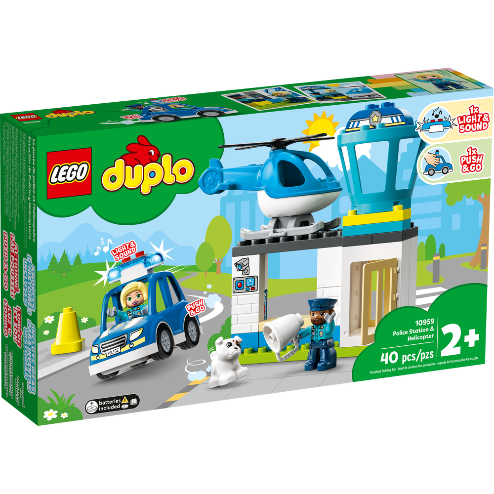 Comisaria de Policia y Helicoptero LEGO Duplo