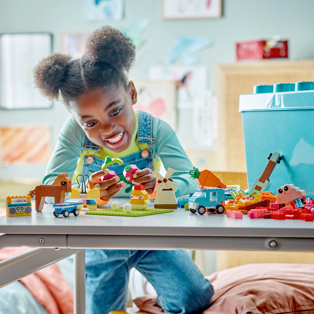 Caja de Ladrillos Creativos Vibrantes