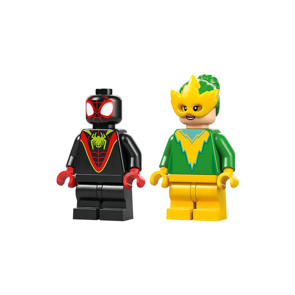 Spin y Electro: Duelo de Vehículos Dinosaurio