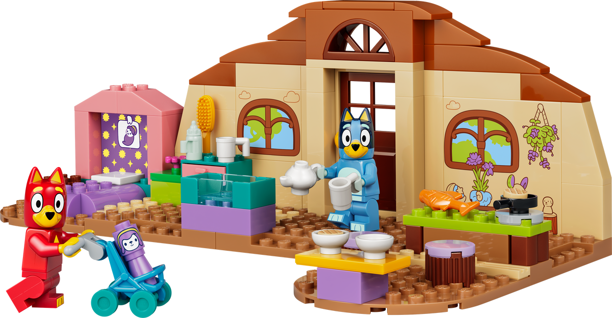 Escuela con Rusty y Bluey