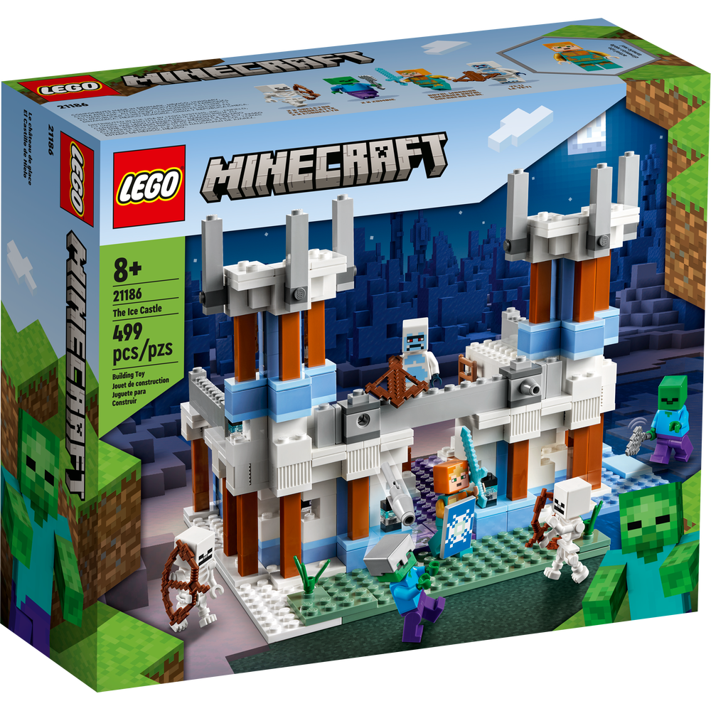 El Castillo de Hielo 21186 LEGO Minecraft