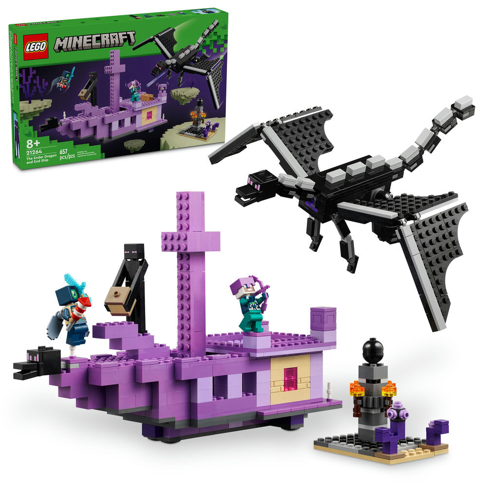 Lego minecraft ender dragon precio on sale