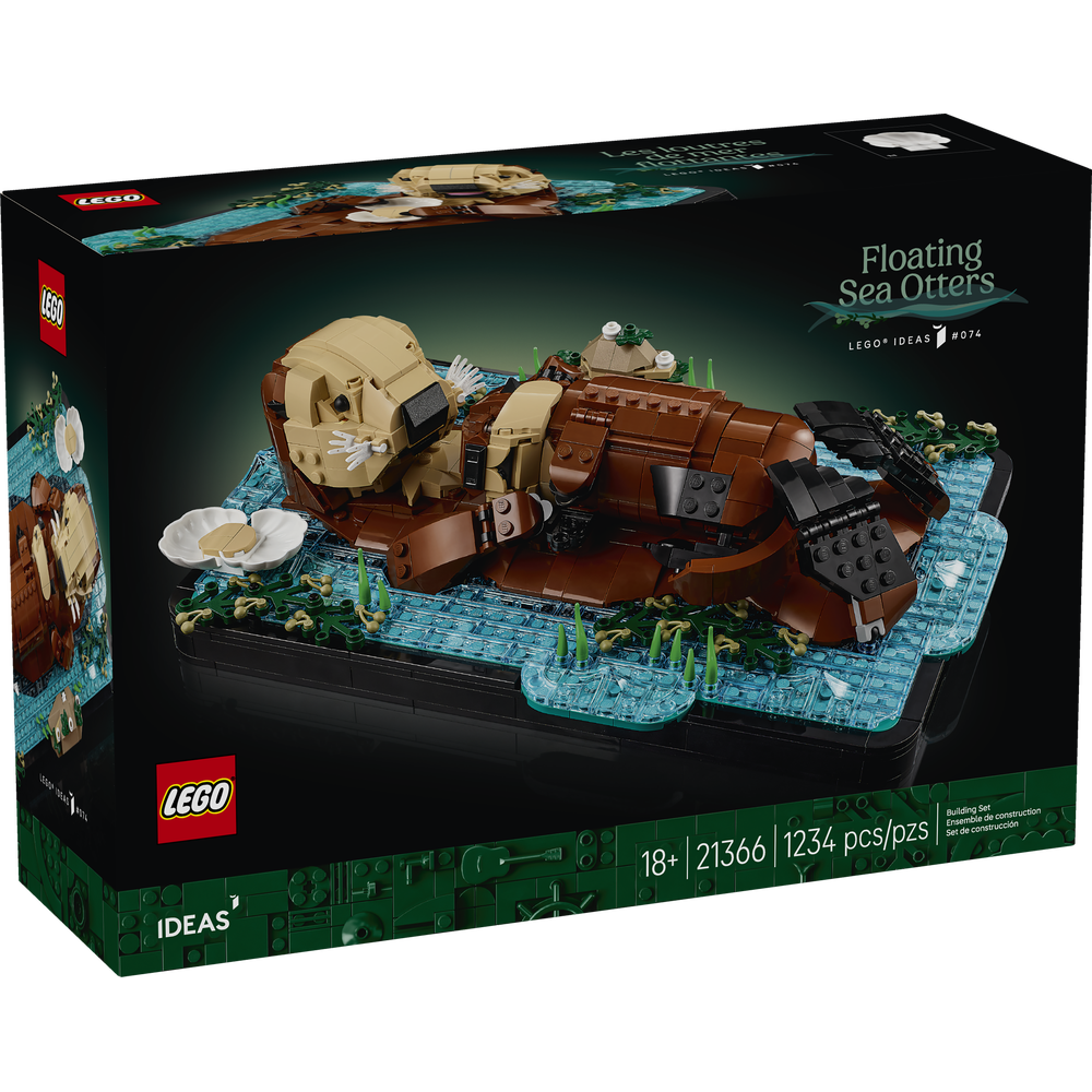 Nutrias Marinas a Flote