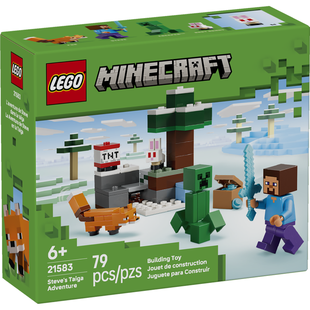 La Aventura de Steve en la Taiga