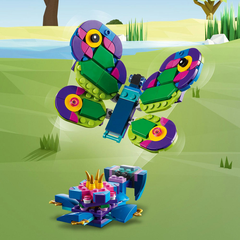 Combo Creator: Loro Exótico (31136) y Pavo Real Exótico (31157)