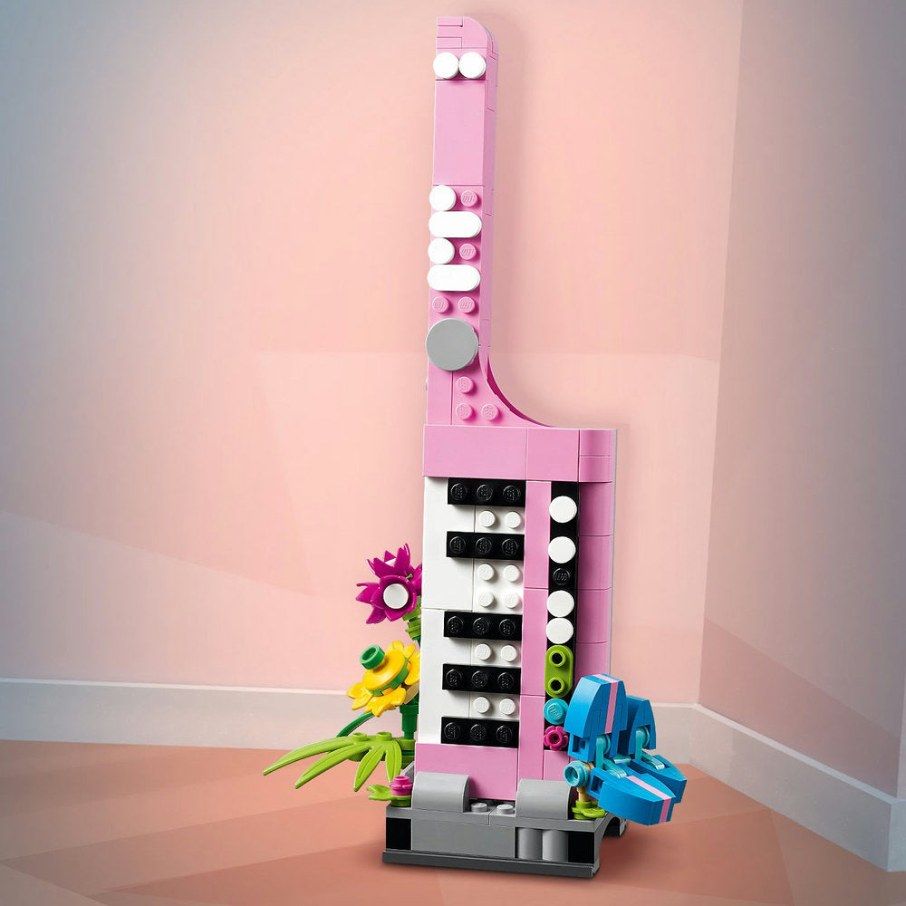 Máquina de Escribir con Flores