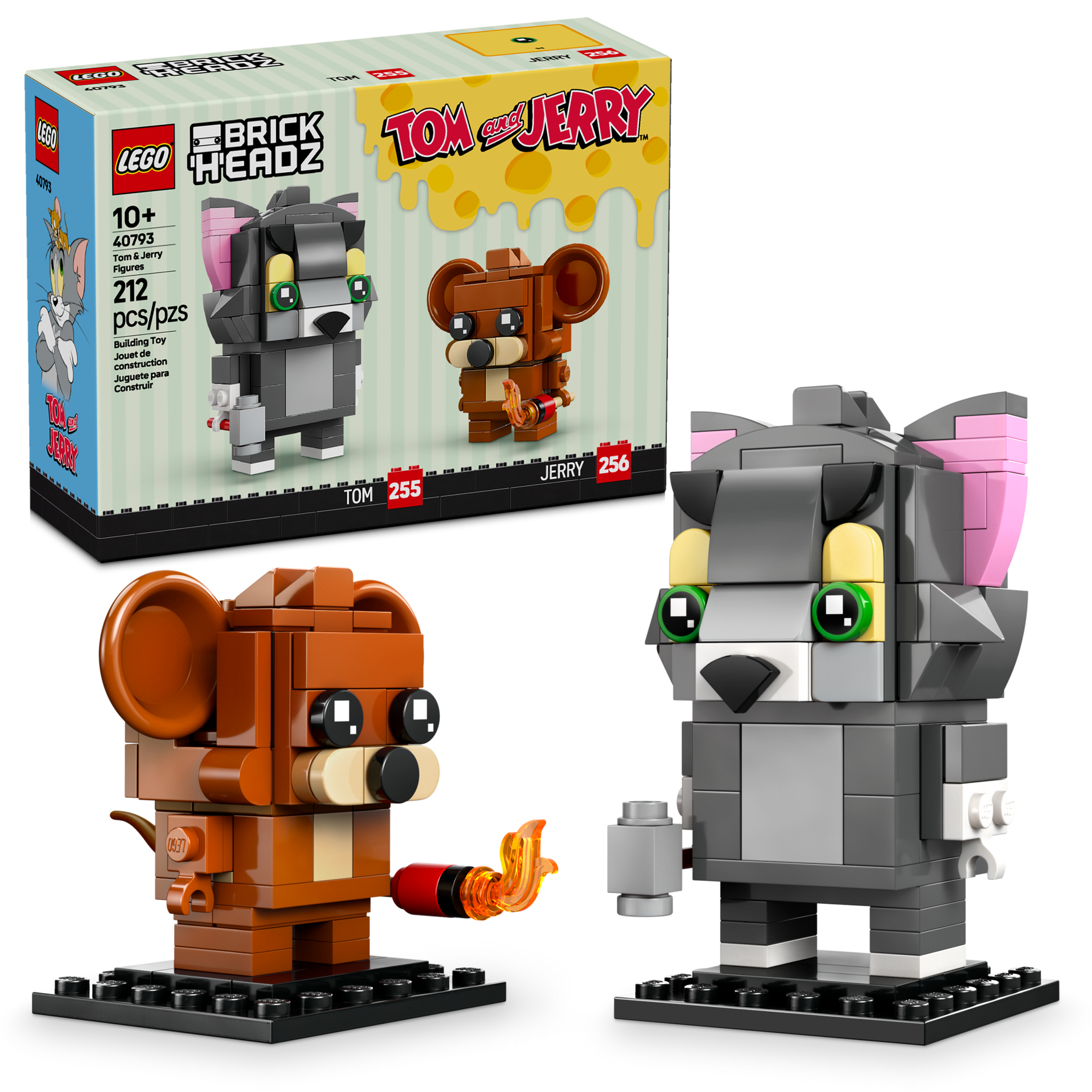 Figuras de Tom y Jerry