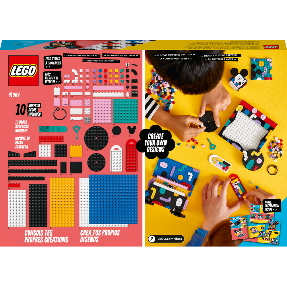 Mickey Mouse y Minnie Mouse: Caja de Proyectos de Vuelta al Cole