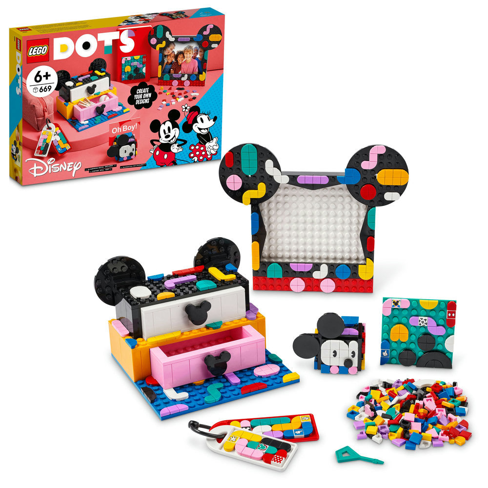 Mickey Mouse y Minnie Mouse: Caja de Proyectos de Vuelta al Cole