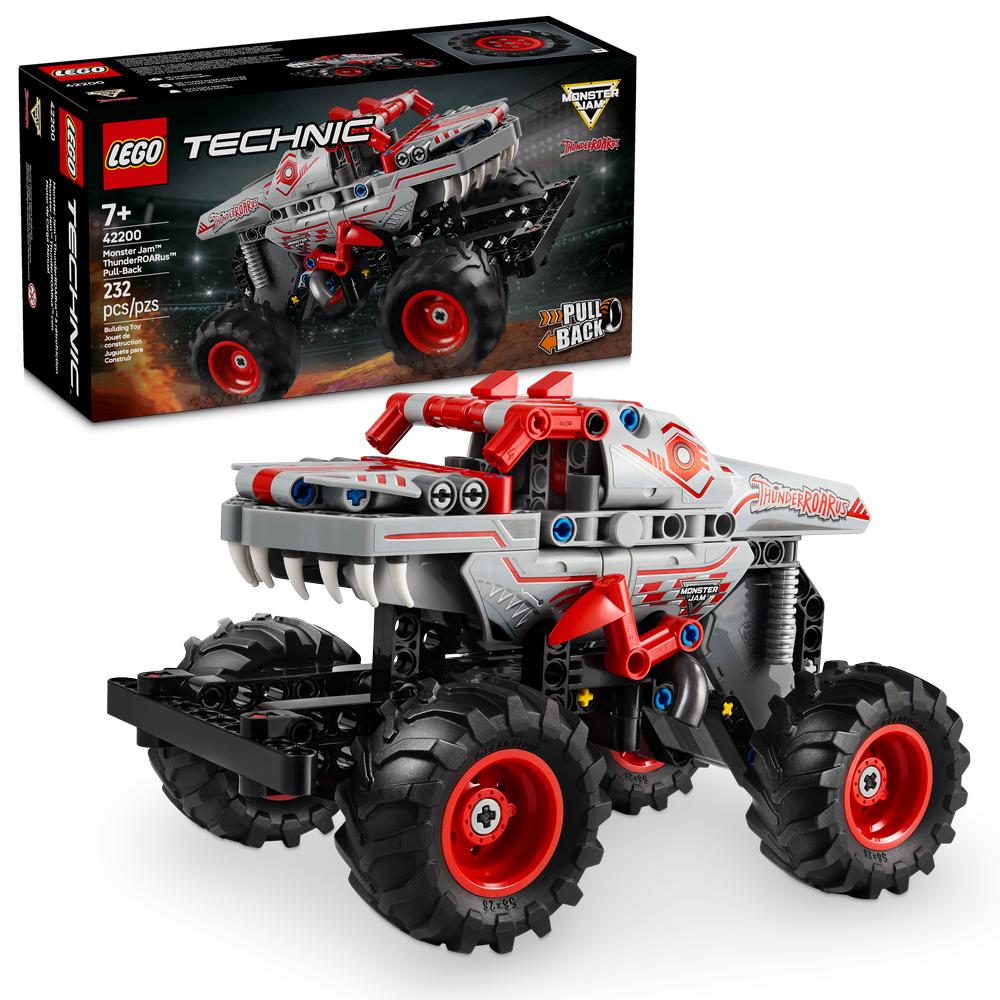 Monster Jam™ ThunderROARus™ con Motor de Carga Manual