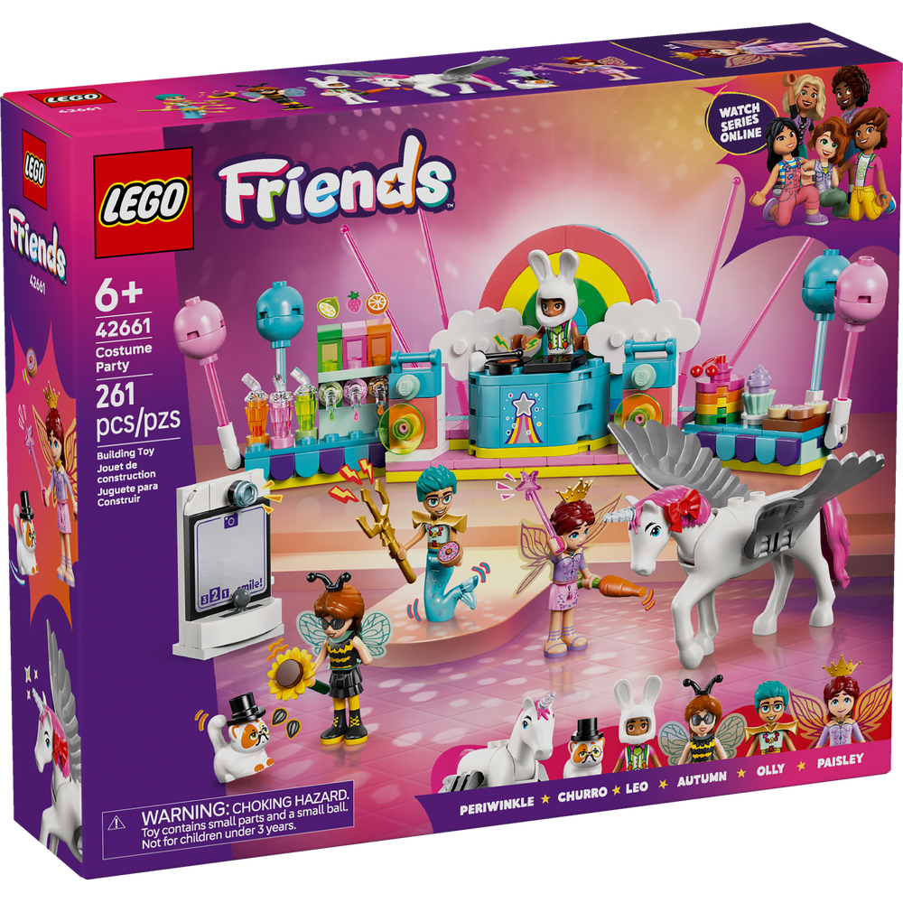 Fiesta de Disfraces con Unicornio y Hada