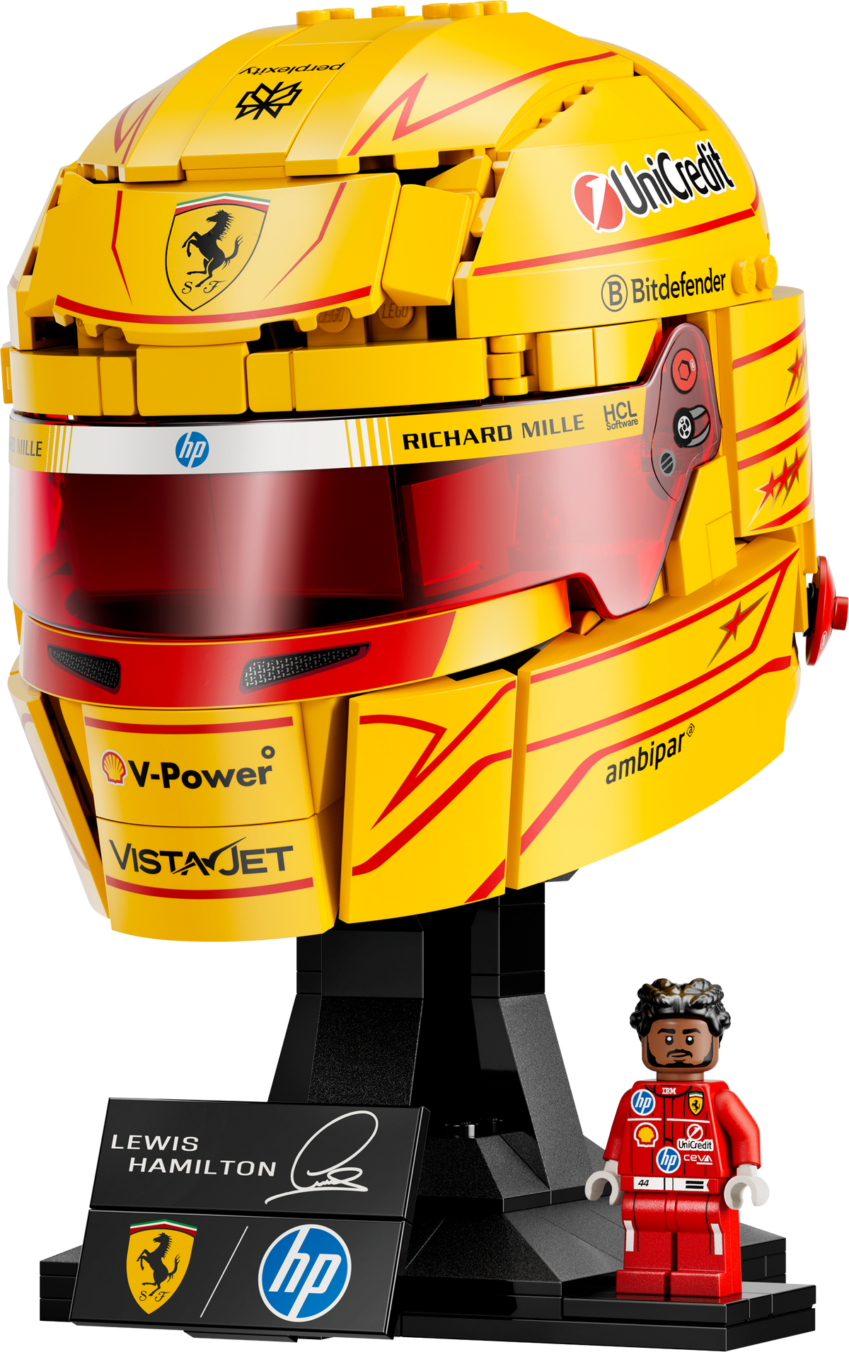 Scuderia Ferrari HP: Casco de Lewis Hamilton