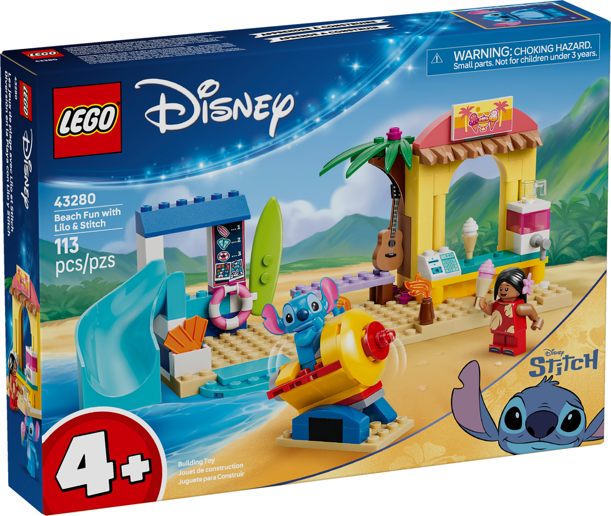 Diversión en la Playa con Lilo y Stitch