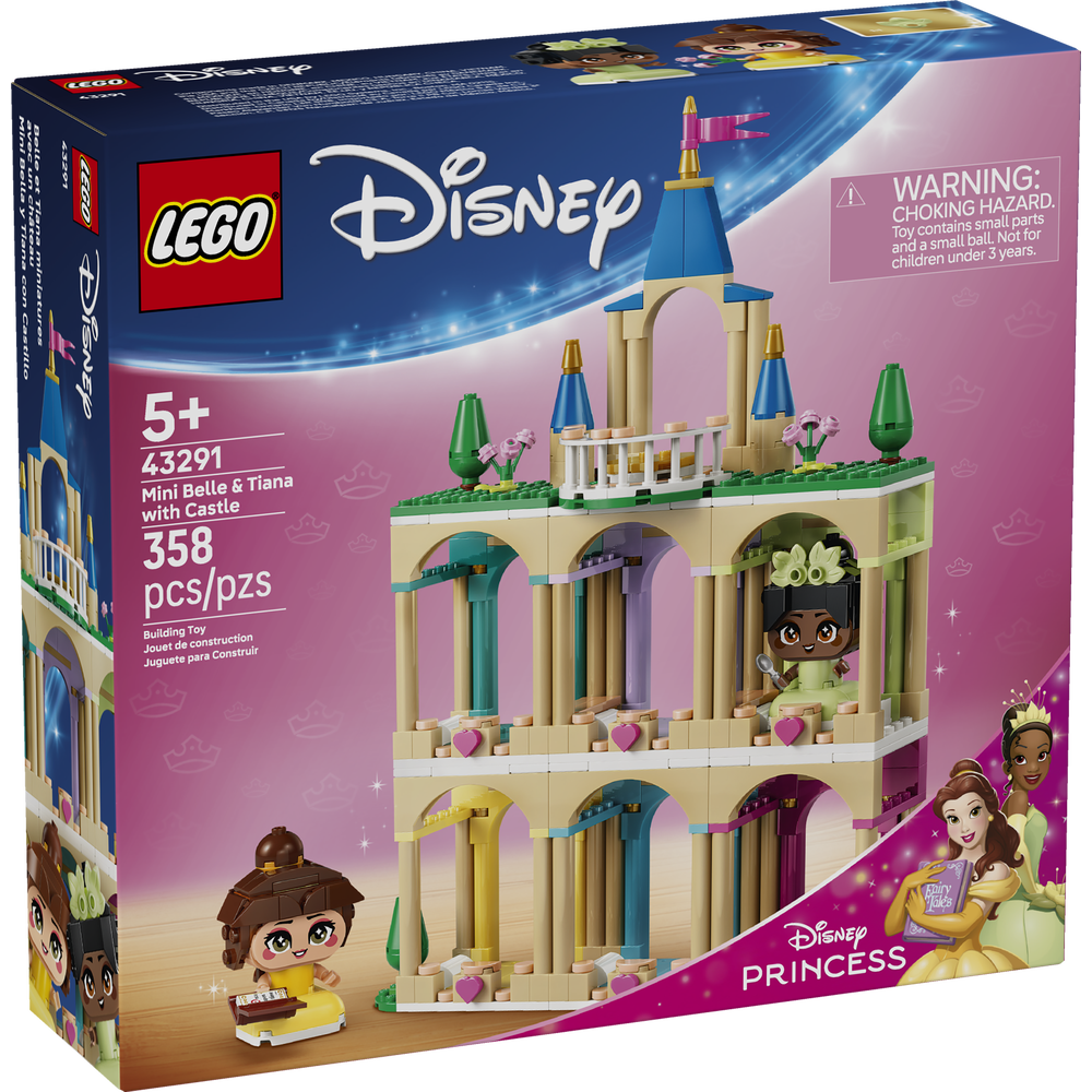 Mini Bella y Tiana con Castillo