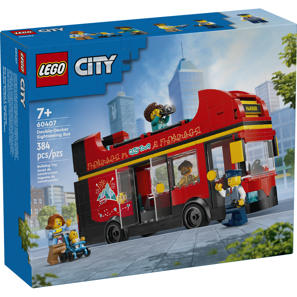 Autobús Turístico Rojo de Dos Plantas