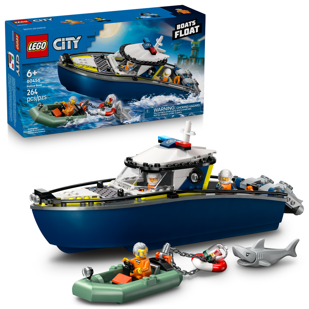 Persecución en Barco de Policía