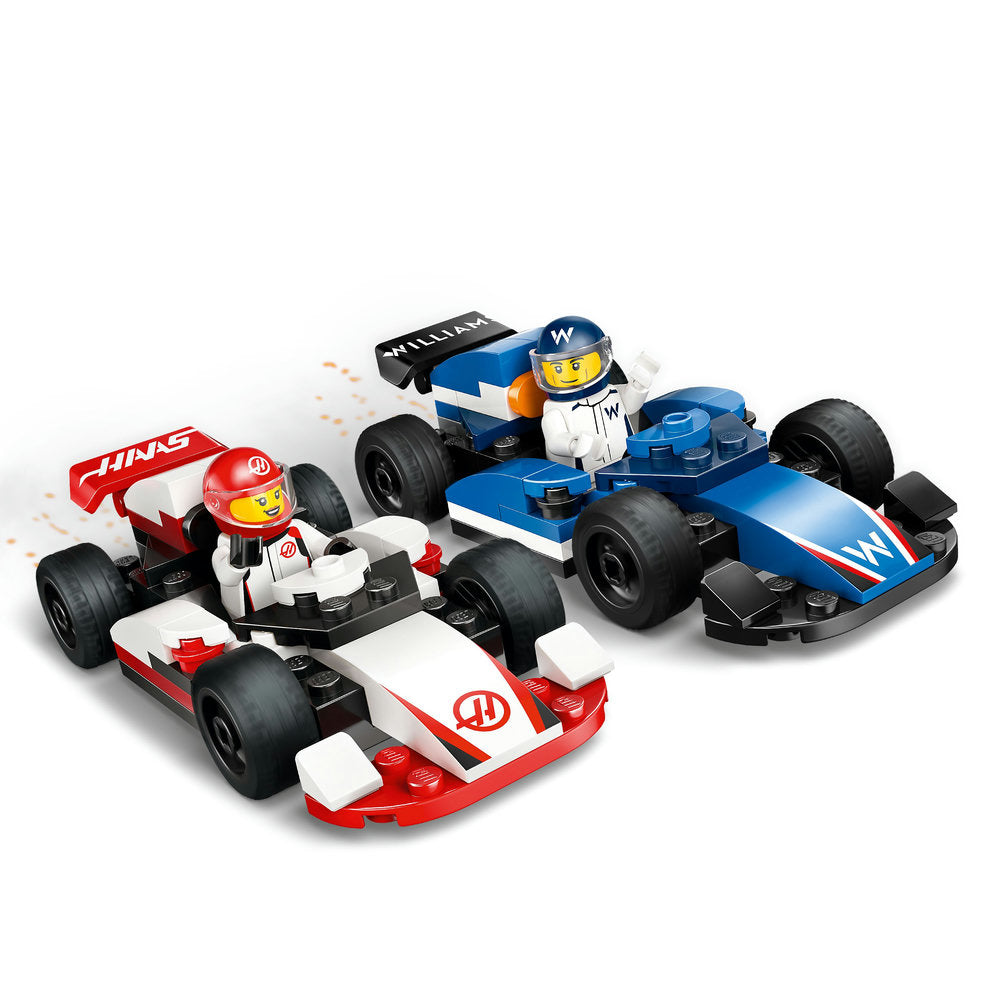 Coches de F1® Williams Racing y Haas F1®