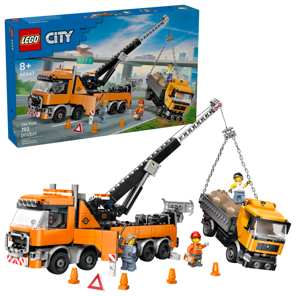 Camión Grúa Pesado de Recuperación