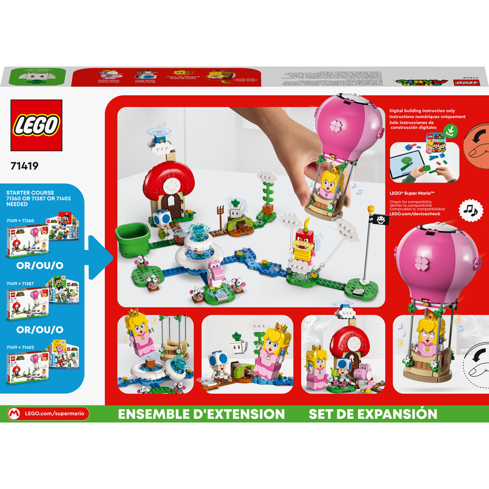 Set de Expansión: Paseo en globo por el jardín de Peach