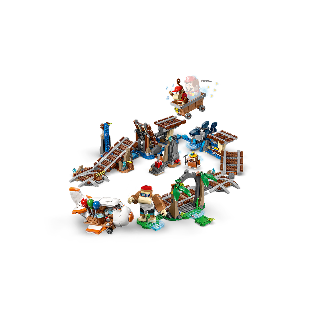 Set de Expansión: Vagoneta minera de Diddy Kong
