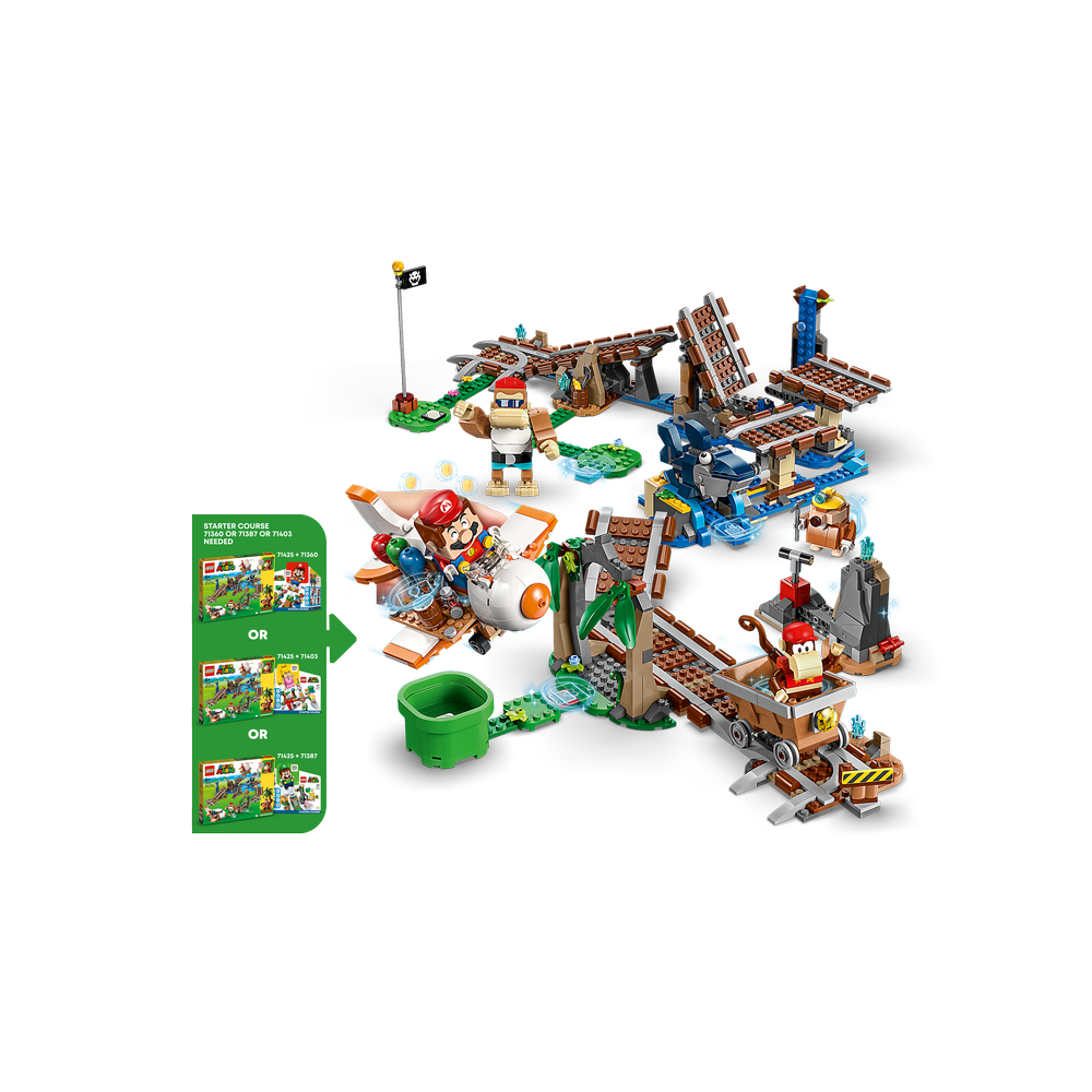 Set de Expansión: Vagoneta minera de Diddy Kong