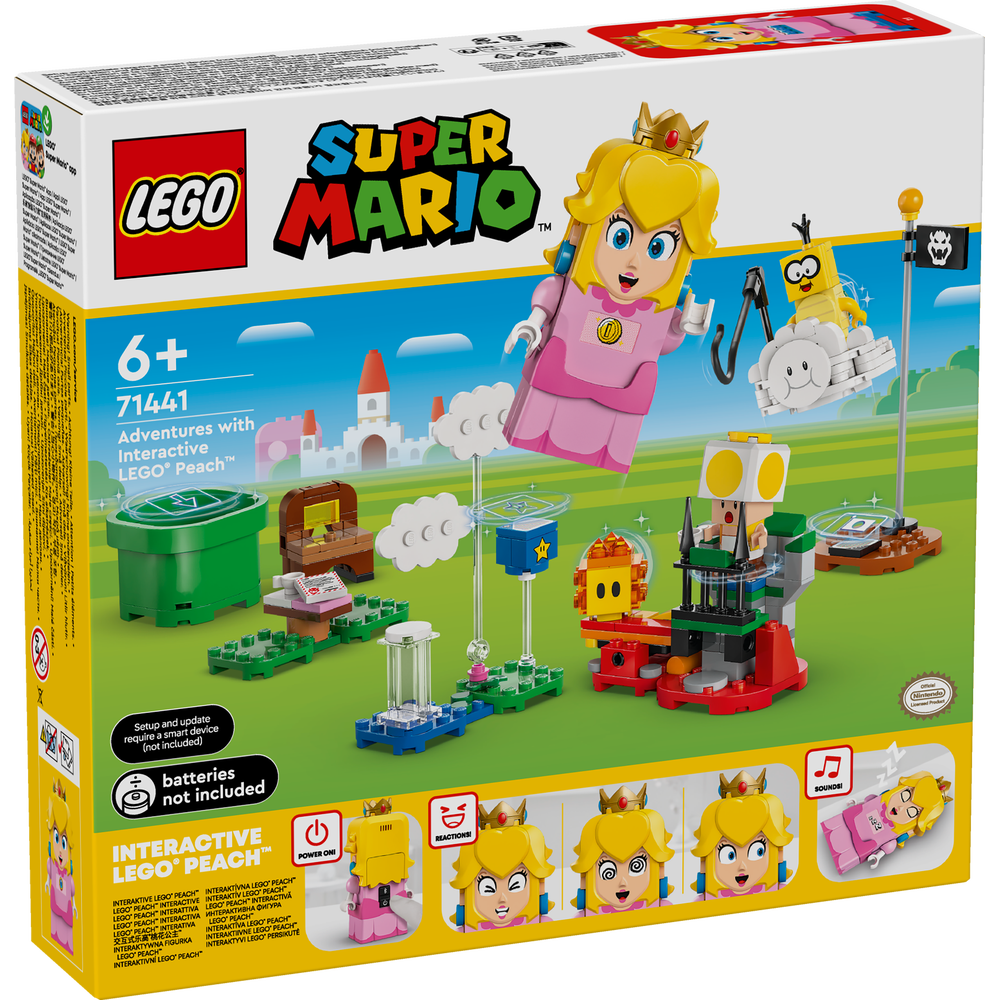 Aventuras interactivas con LEGO® Peach™