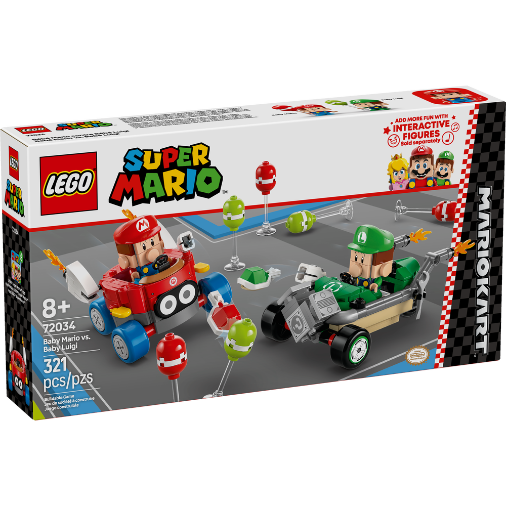 Mario Kart™: Bebé Mario vs. Bebé Luigi