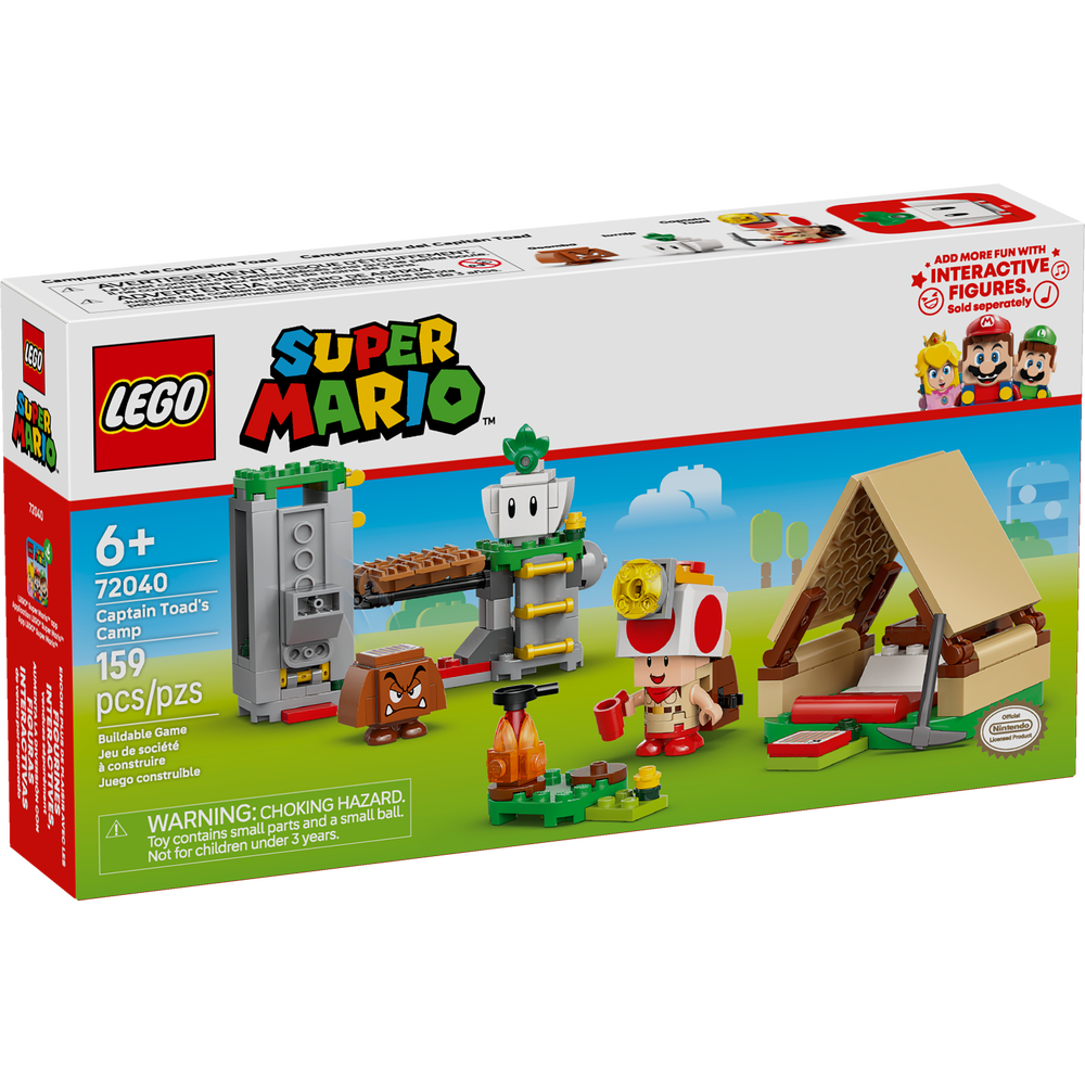 De acampada con el Capitán Toad