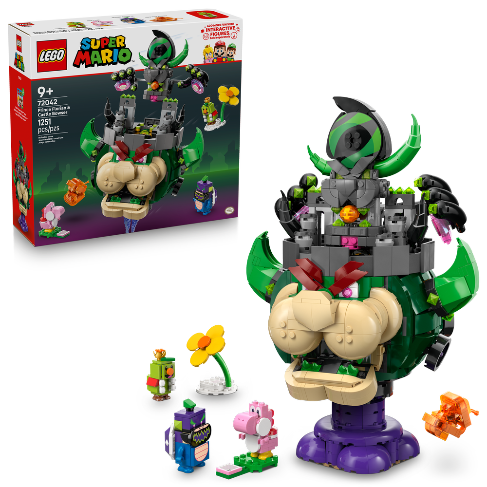 Príncipe Florian y Bowser Castillo