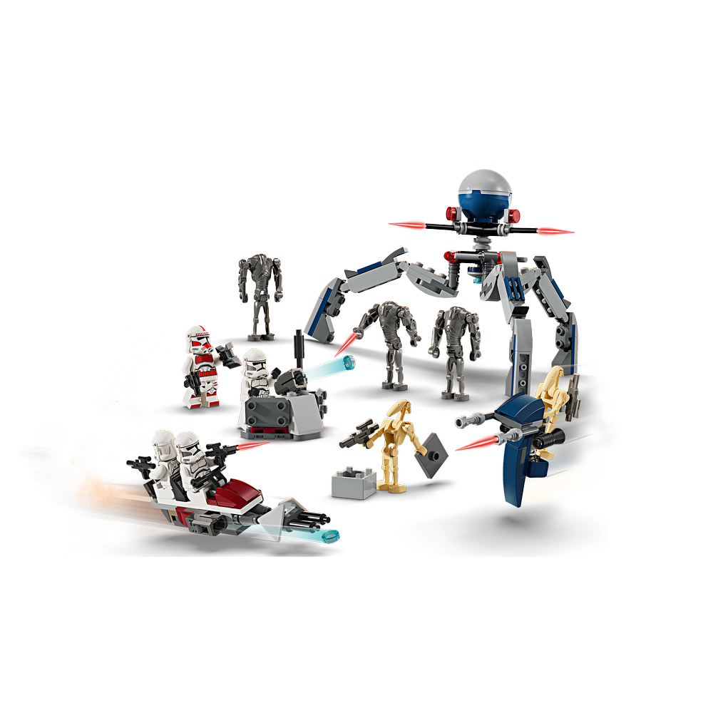 Pack de Combate: Soldado Clon y Droide de Combate