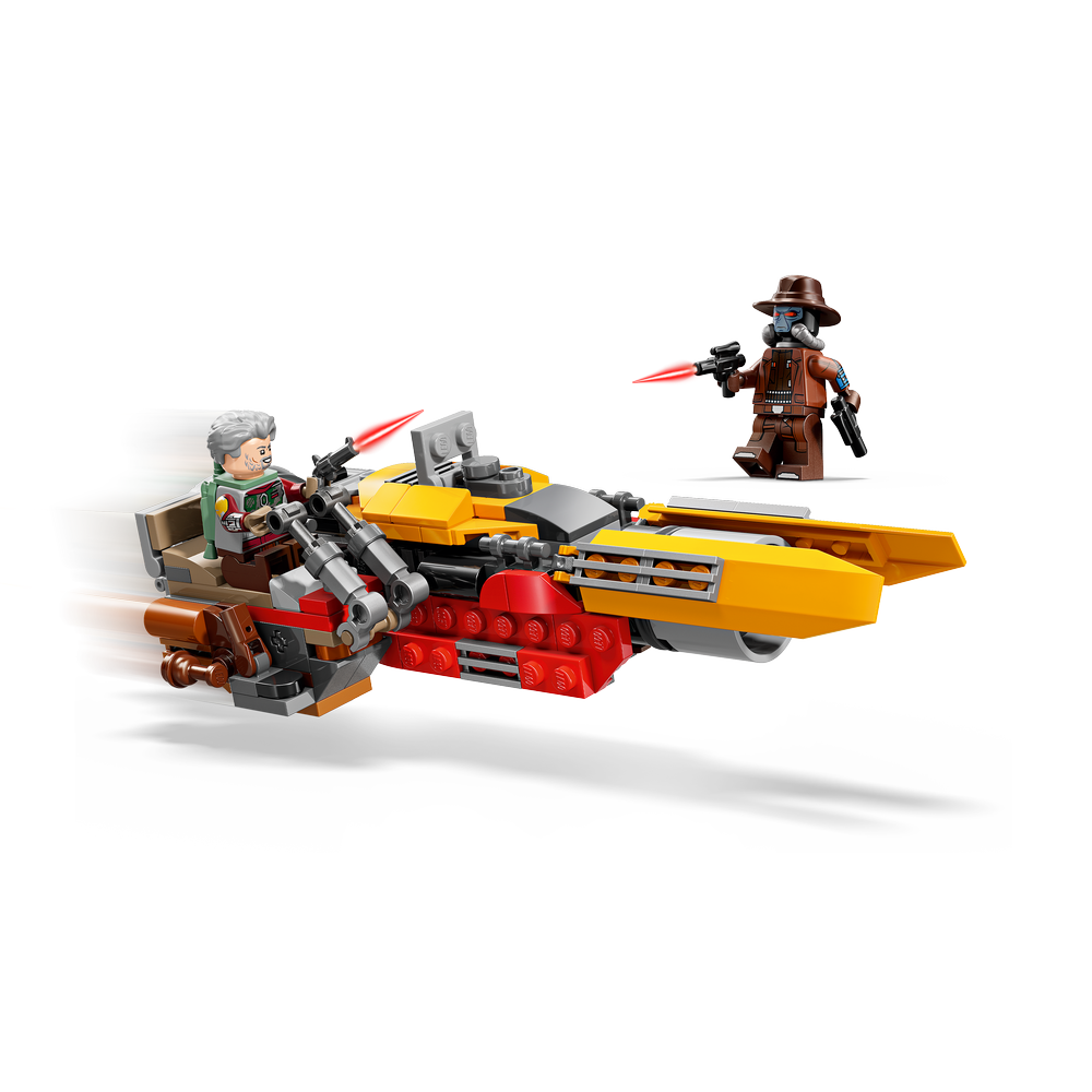 Combo Star Wars: Speeder de Cobb Vanth (75437) y Hogar de Grogu (75443)