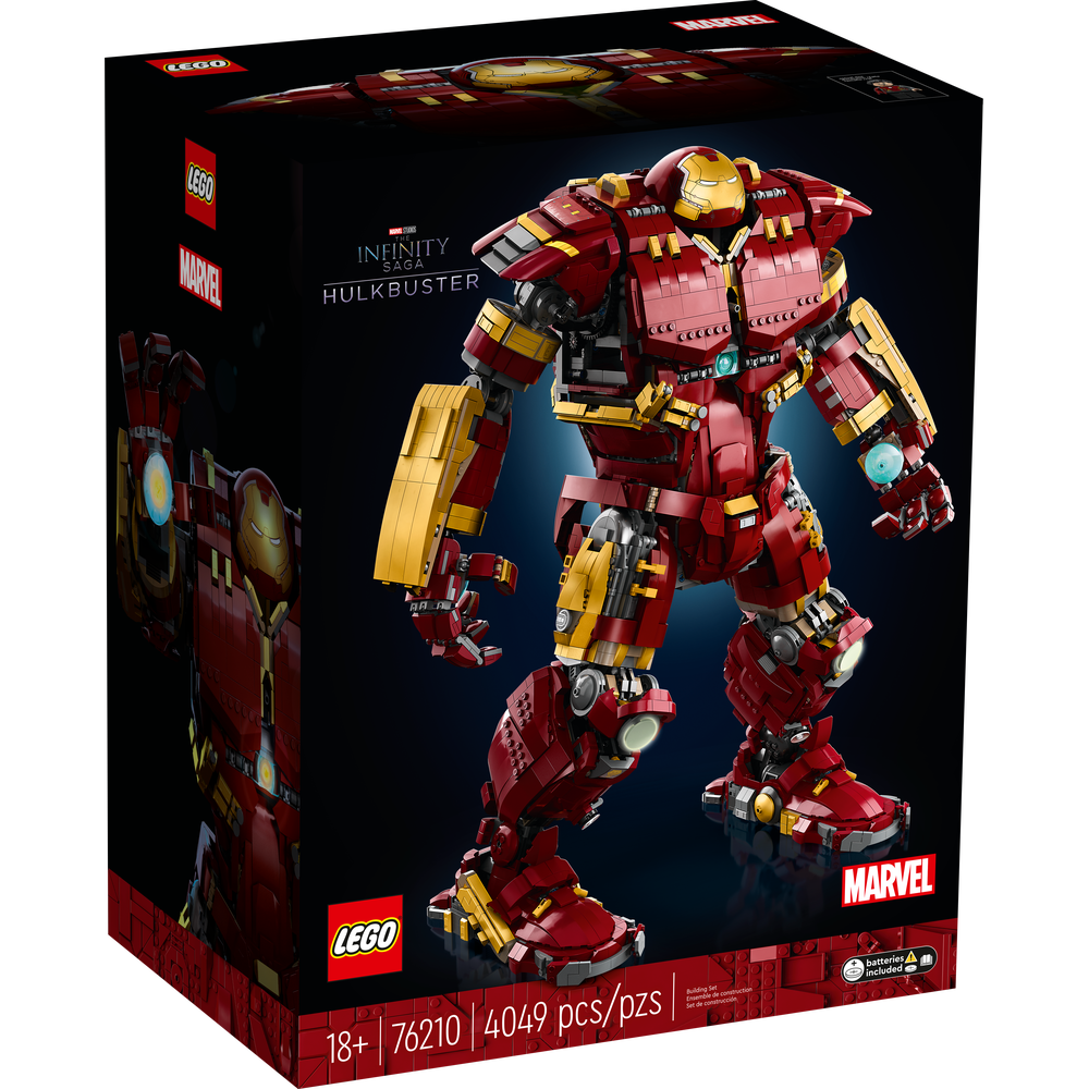 Juguete iron top man hulkbuster