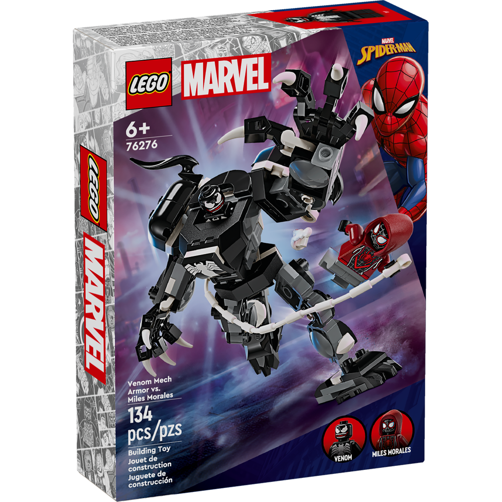 Armadura Robótica de Venom vs. Miles Morales