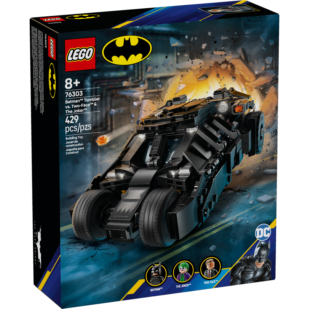 Tumbler de Batman™ vs. Two-Face™ y The Joker™