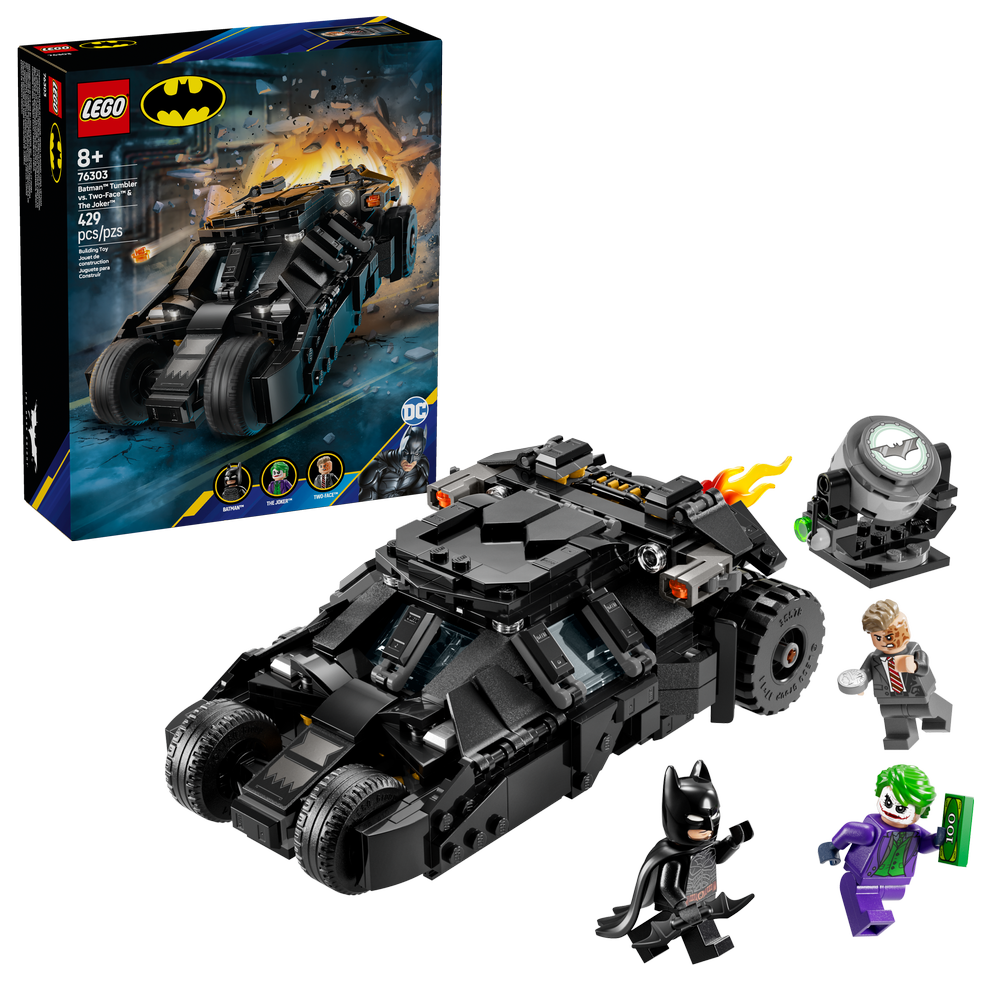 Tumbler de Batman™ vs. Two-Face™ y The Joker™