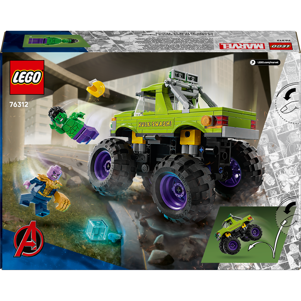 Camión de Hulk vs. Thanos