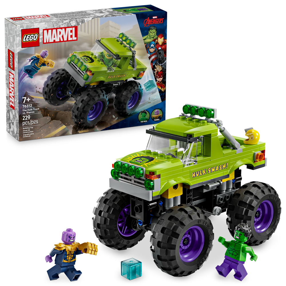 Camión de Hulk vs. Thanos