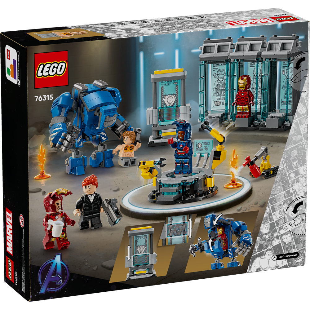 Laboratorio de Iron Man: Sala de Armaduras