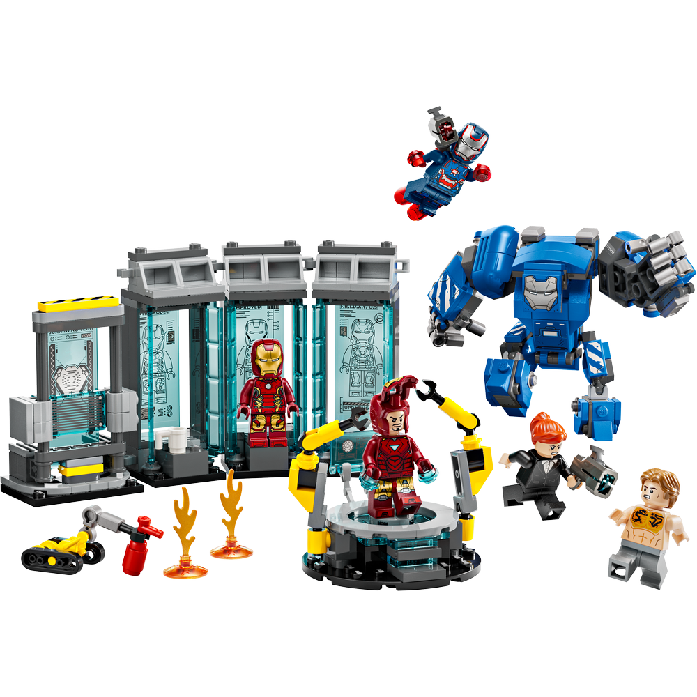 Laboratorio de Iron Man: Sala de Armaduras