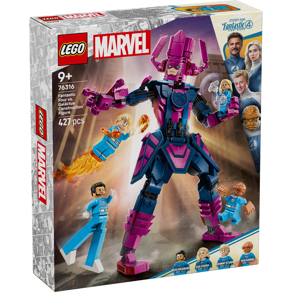 Cuatro Fantásticos vs. Figura para Construir de Galactus