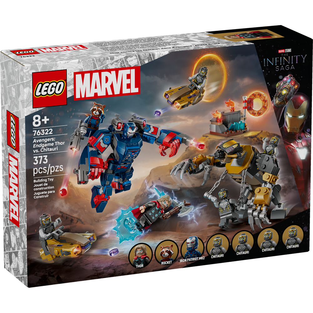 Thor de Vengadores: Endgame vs. Chitauri