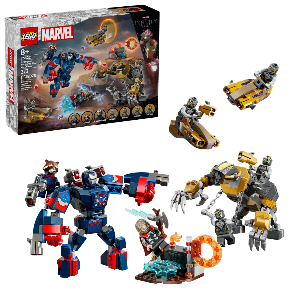 Thor de Vengadores: Endgame vs. Chitauri
