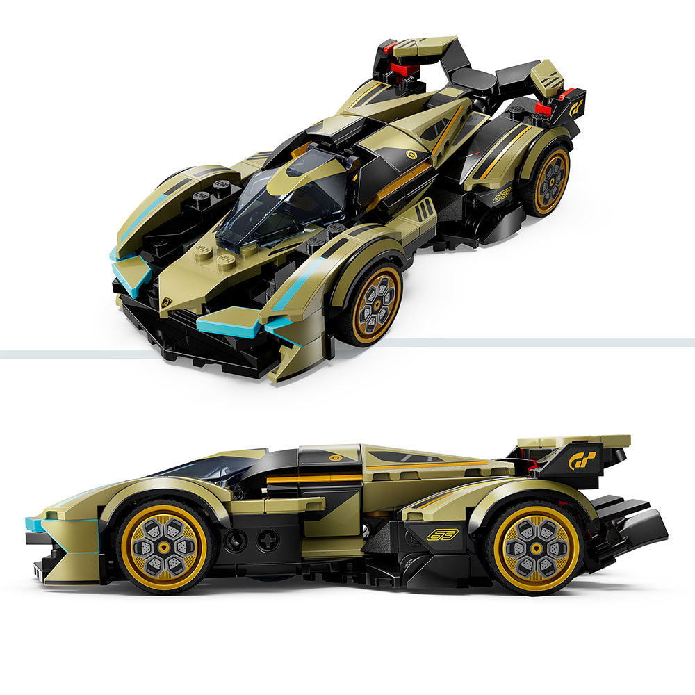 Combo Speed Champions: Coches de Carreras BMW M4 GT3 y BMW M Hybrid V8 (76922) y Superdeportivo Lamborghini Lambo V12 Vision GT (76923)