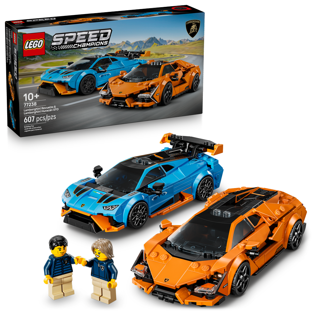 Lamborghini Revuelto y Huracán STO