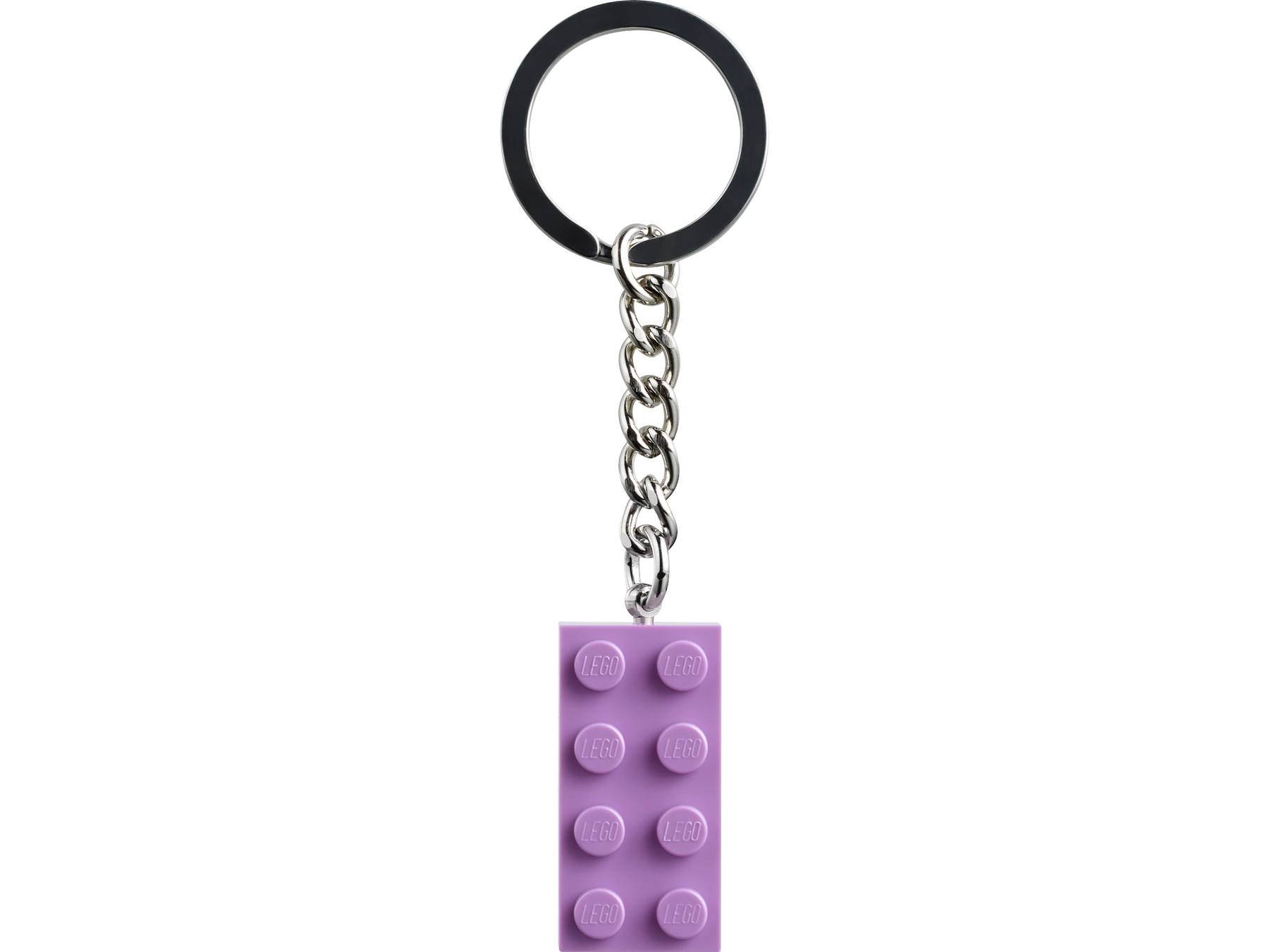 Llavero con Ladrillo 2x4 Lavanda Medio